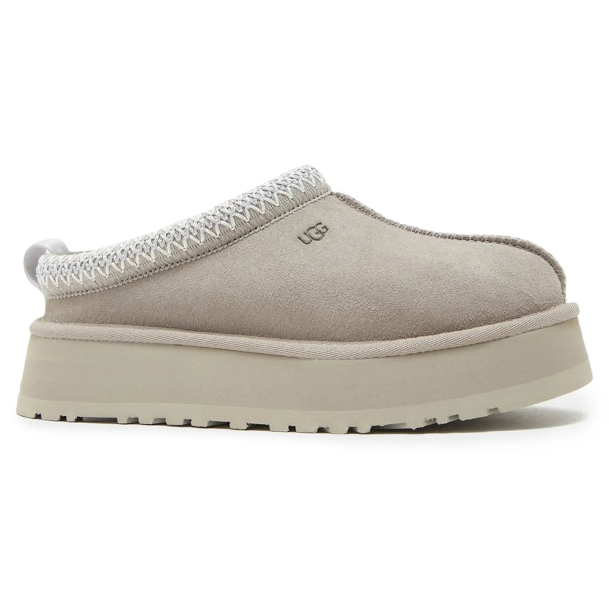 Side view of UGG Tazz Platform Pumice Slippers (W)